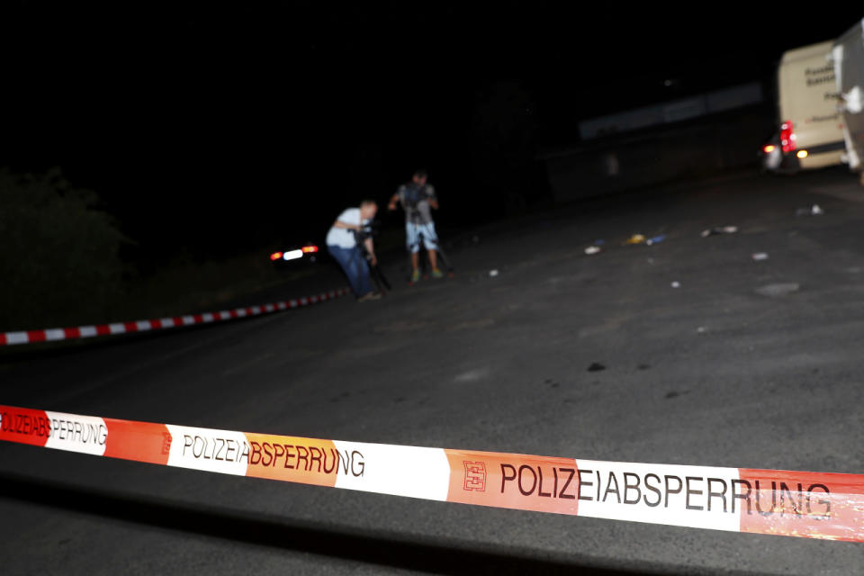 Attack on regional train in southern Germany