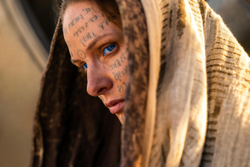 Rebecca Ferguson as Lady Jessica in Dune: Part Two