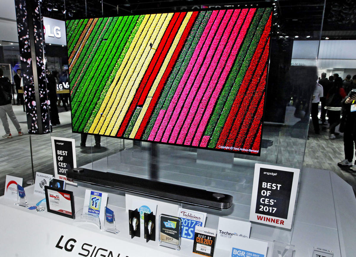 LG WX 65 inch with Wallpaper Design 4K Smart OLED TV | LG New Zealand