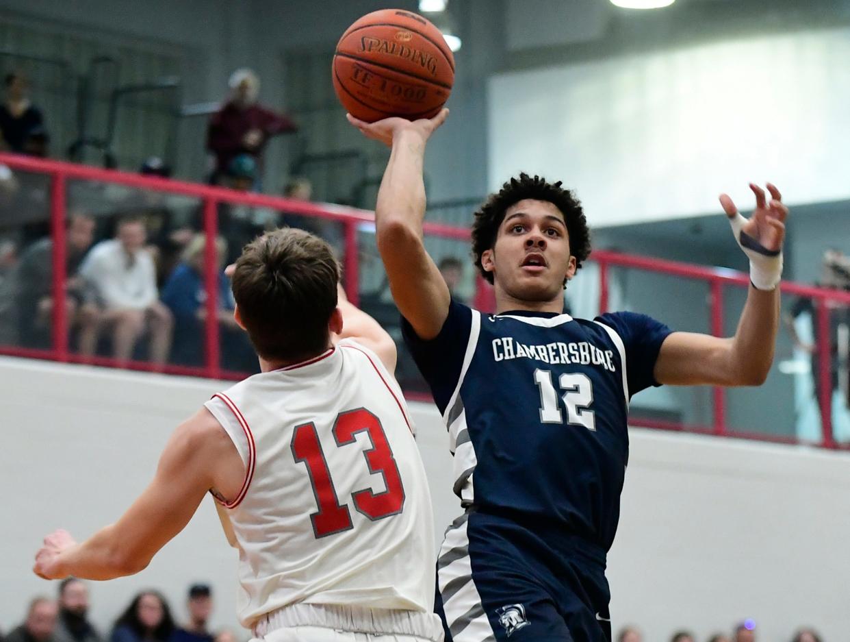 JJ Kelly led Chambersburg to a appearance in the District 3 Class 6A championship game this basketball season.