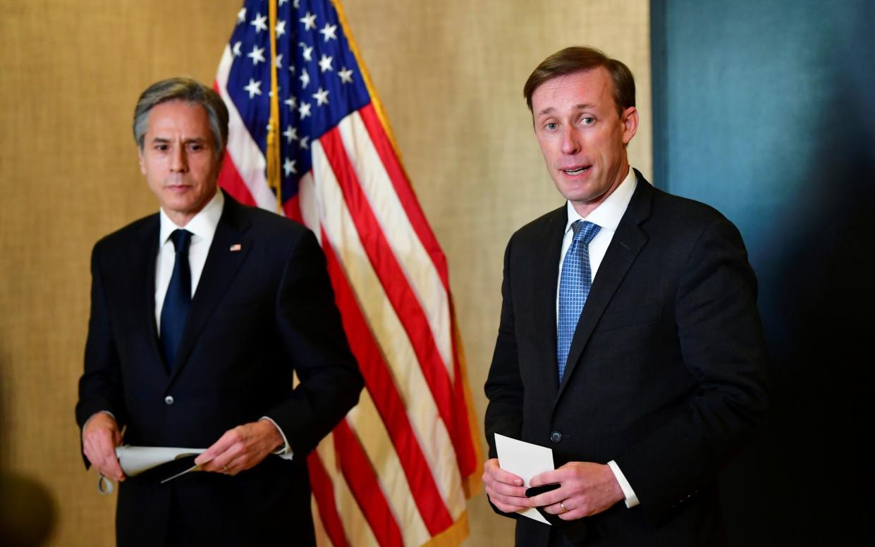 US Secretary of State Antony Blinken and National Security Advisor Jake Sullivan  - Reuters