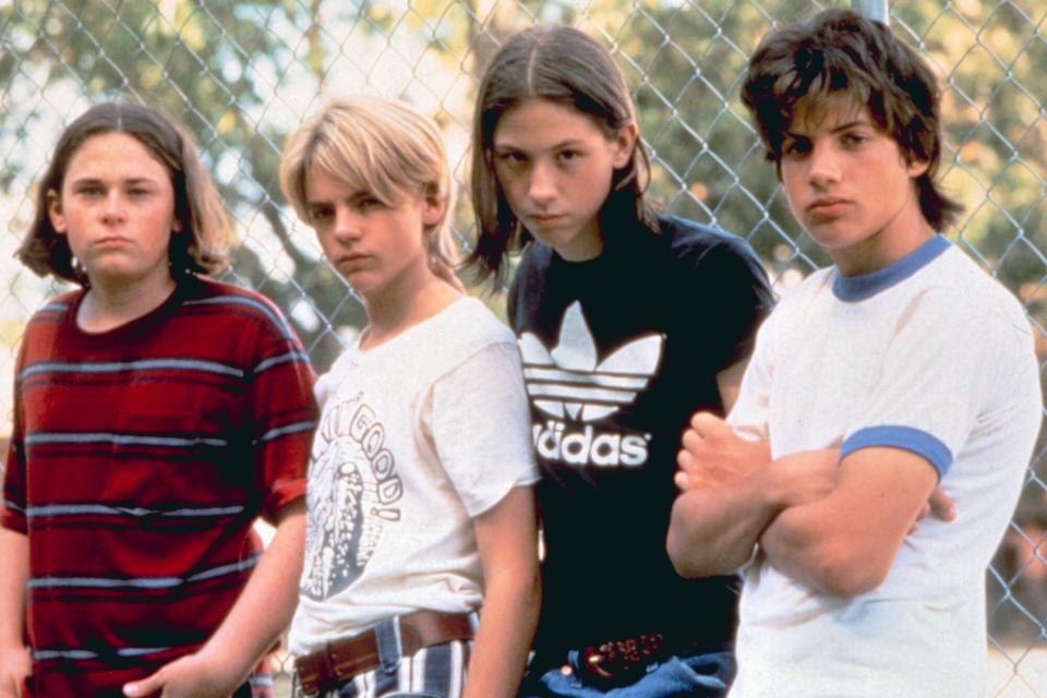 Jeremy Fox, Esteban Powell, Wiley Wiggins, and Mark Vandermeulen in 'Dazed and Confused'