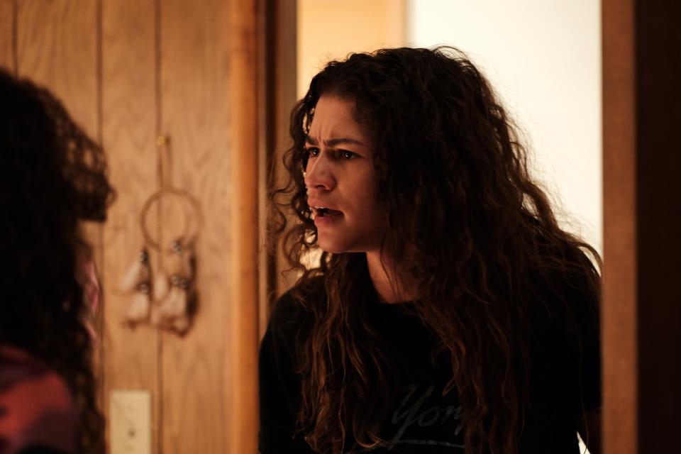 Zendaya llevó su personaje por un descenso a los infiernos en la segunda temporada de 'Euphoria'. (Cortesía de HBO)