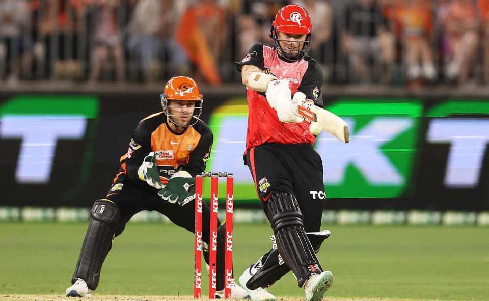 Shaun Marsh, pictured here in action for the Melbourne Renegades against Perth Scorchers in the BBL.