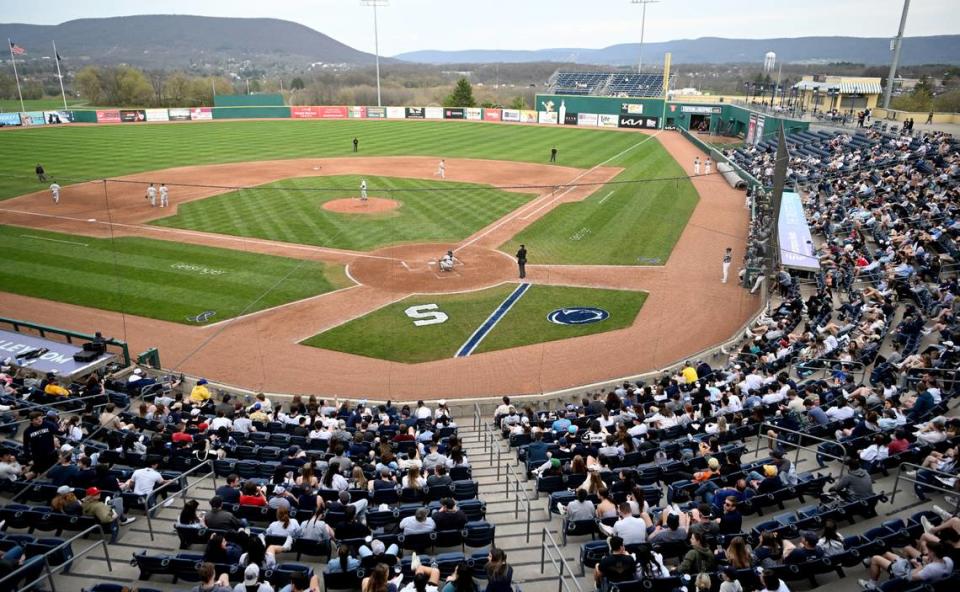 Penn State baseball plays West Virginia on Tuesday, April 11, 2023 at Medlar Field.