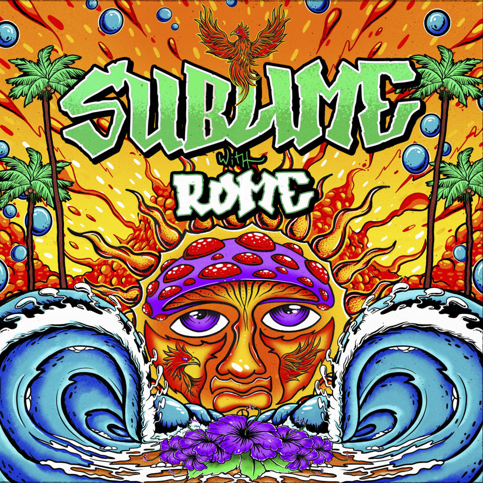 This cover image released by 5 Music International shows the self-titled album by Sublime with Rome. (5 Music International via AP)