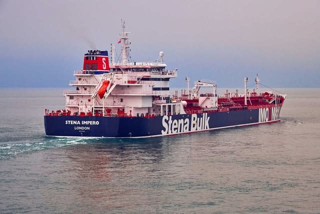 British oil tanker Stena Impero