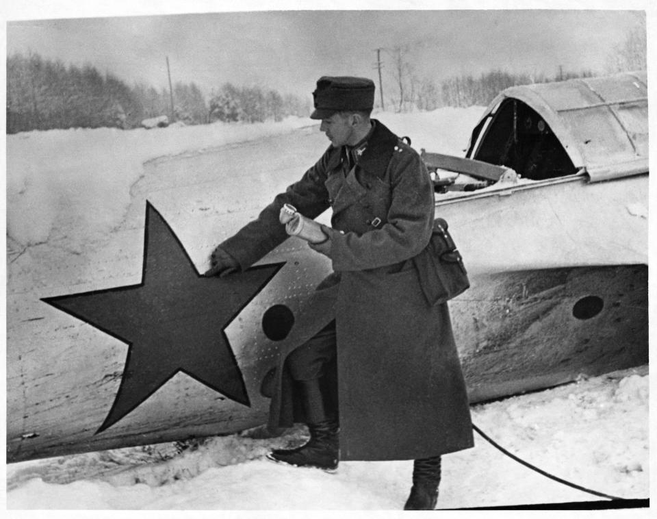 Finland Soviet winter war bomber