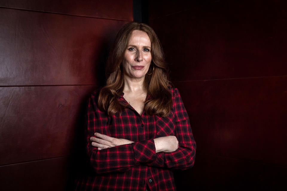  Catherine Tate poses during a photo shoot in Melbourne, Victoria. (Photo by Jake Nowakowski / Newspix / Getty Images)