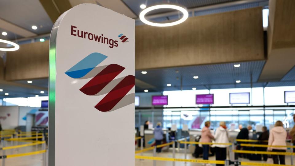 Bei Eurowings streiken die Piloten. (Bild: dpa)