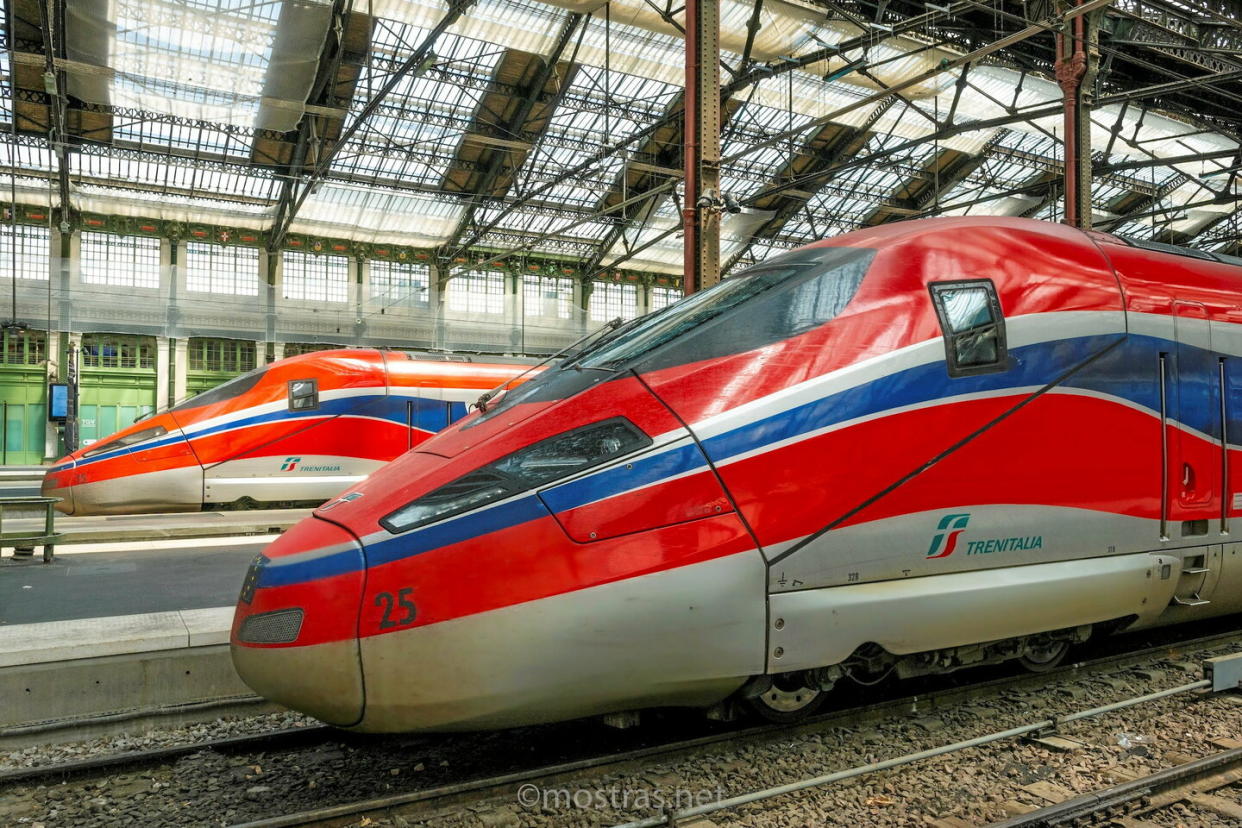 Le TGV italien monte en puissance sur la ligne Paris-Lyon.  - Credit:MOSTRAS