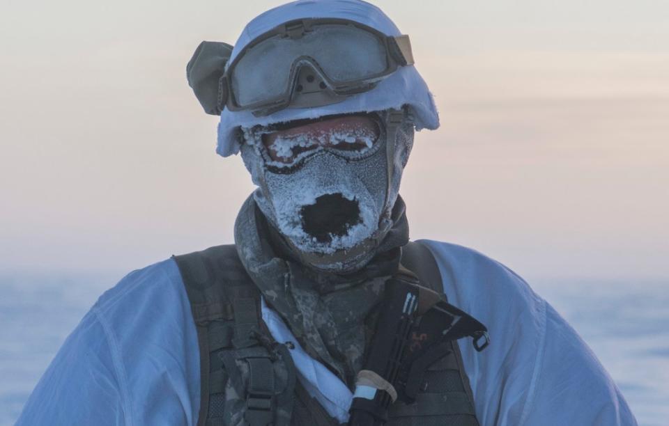 A scene from Deadhorse, Alaska — where Hemmer began his intense Ice Camp journey. ZUMAPRESS.com