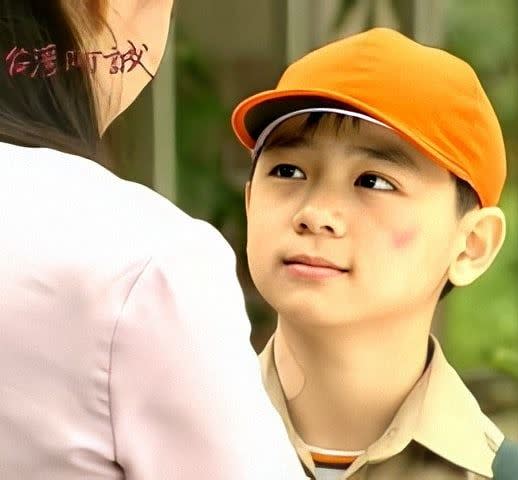 張宇文在八點檔《台灣阿誠》飾演陳昭榮小時候。（圖／張宇文提供）