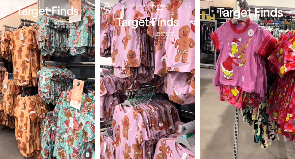 Target summer festive pjs