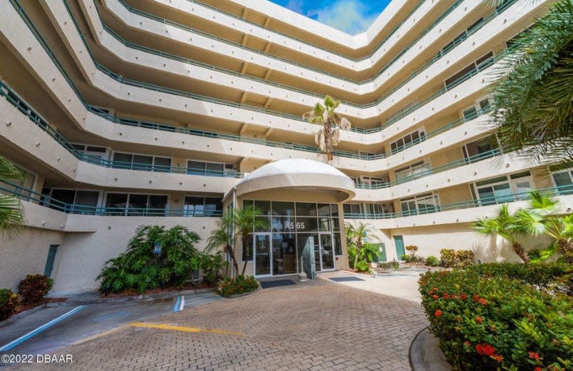 Towers Five in Ponce Inlet is gated with 24-hour security and offers lots of amenities, including a fitness center, club room, three pools, a hot tub, tennis courts and underground parking.