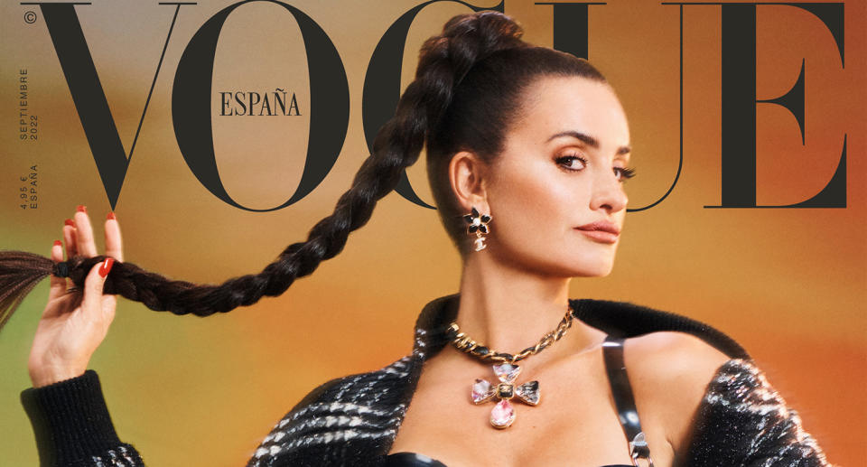 Penélope Cruz for Vogue Spain. (Ned Rogers)