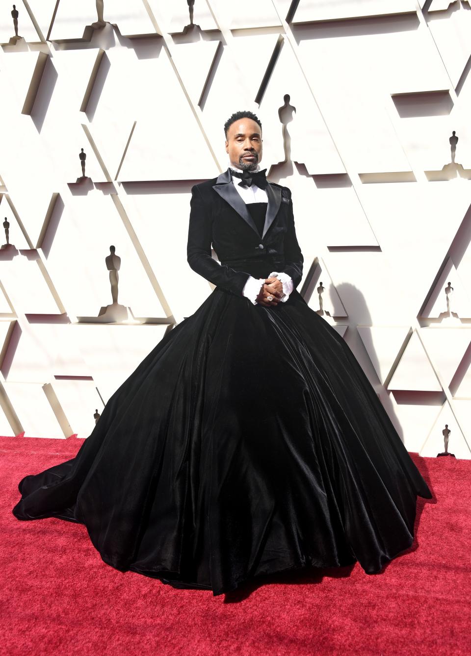 Billy Porter has one of the best red-carpet looks of all time.  