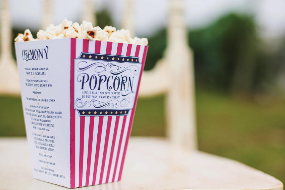 Guests can munch while they wait for your walk down the aisle.&nbsp;