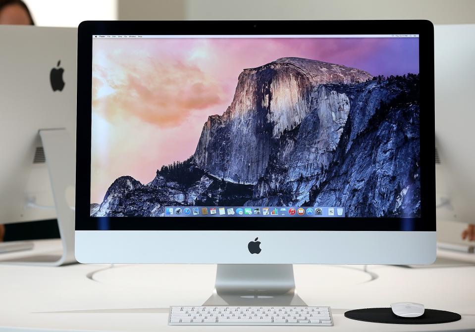 Die Anzeichen verdichten sich, dass der neue iMac für die Zukunft gewappnet ist: Das 21,5 Zoll große Display soll Bilder in 4K-Qualität abspielen können. (Bild-Copyright: Getty Images)