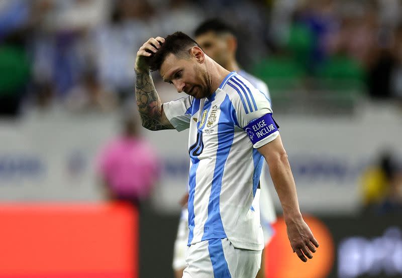 Foto del jueves del capitán de Argentina Lionel Messi