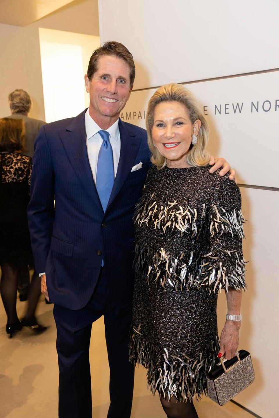 Bruce Gendelman and Ronnie Heyman at the Norton Museum gala.