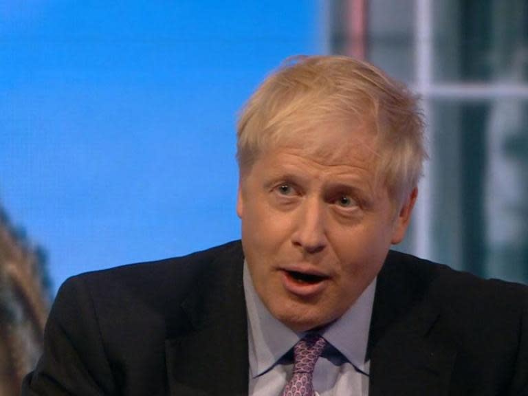 Boris Johnson was challenged over his comparison of veiled Muslim women to “letterboxes” during the televised Conservative leadership debate but failed to answer the question directly.The candidate answered BBC host Emily Maitlis’ question about the past comments by saying: “In so far as my words have given offence over the last 20 or 30 years when I have been a journalist and people have taken those words out of my articles and escalated them, of course I am sorry for the offence they have caused.”In response to a question on Islamophobia, Mr Johnson said: “When my Muslim great-grandfather came to this country in fear of his life in 1912, he did so because he knew it was a place that was a beacon of hope and of generosity and openness, and a willingness to welcome people from around the world.”And asked about his handling of the Nazanin Zaghari-Ratcliffe case during his time as foreign secretary, Mr Johnson denied that his erroneous suggestion she had been involved in training journalists had contributed to an increased sentence in an Iranian jail.“In that case, it didn’t, I think, make any difference,” he said. “If you point the finger at the UK, all you are doing is exculpating those who are truly responsible, which is the Iranian Revolutionary Guard.”More follows…