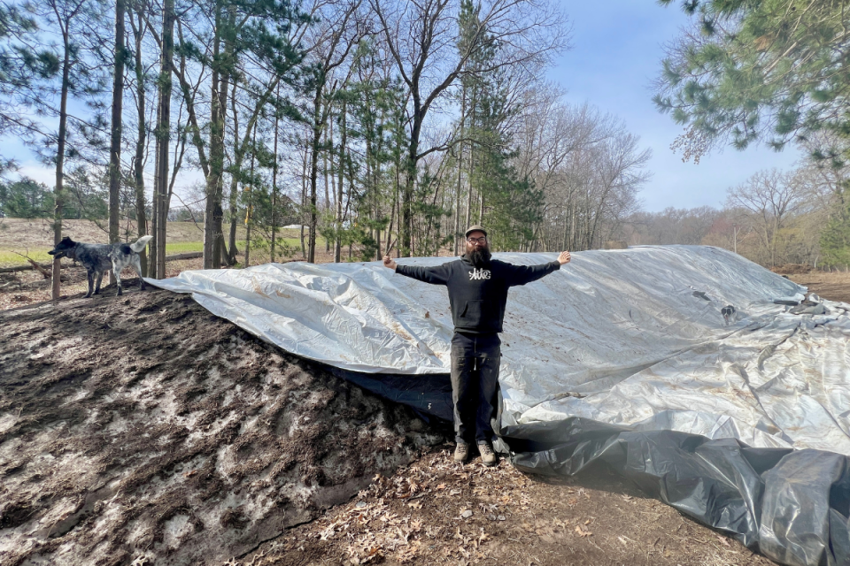 Matt "Boody" Boudreaux and his kingdom of preserved snow.<p>Trollhaugen Ski Area</p>