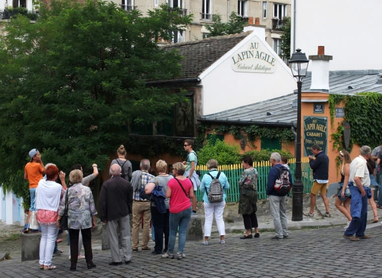 "Au Lapin Agile" is the last traditional cabaret in Paris' iconic Montmartre district