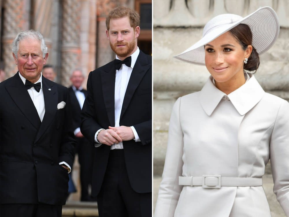 König Charles bat Prinz Harry, ohne Herzogin Meghan nach Balmoral zu kommen. (Bild: imago/PA Images / imago/PPE)