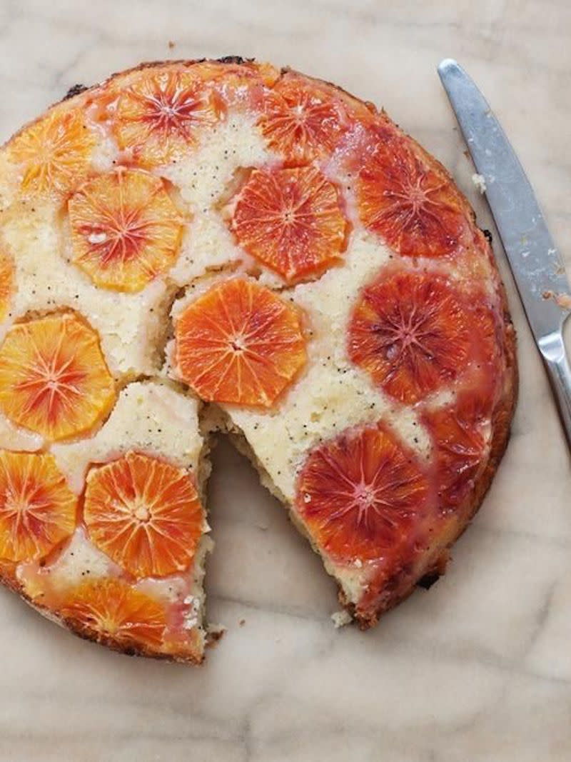 Blood Orange Upside-Down Cake