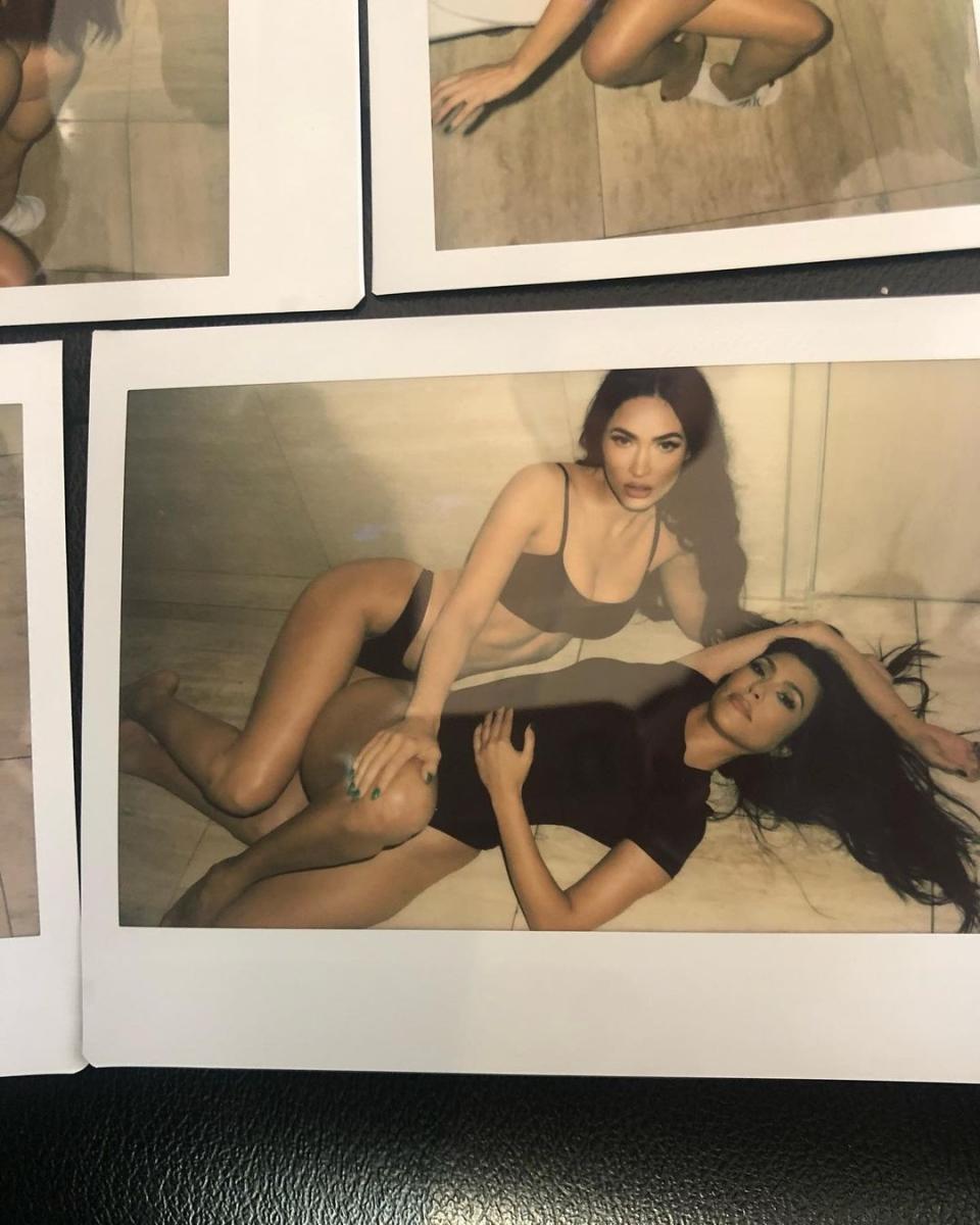 Megan Fox, Kourtney Kardashian, Skims, Instagram