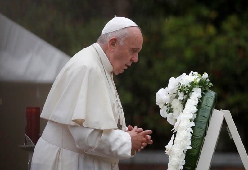 Pope Francis visits Japan