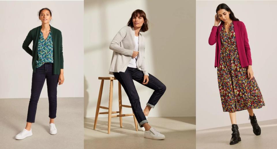 Women are buying this versatile £29 cardi in multiple colours (John Lewis & Partners)