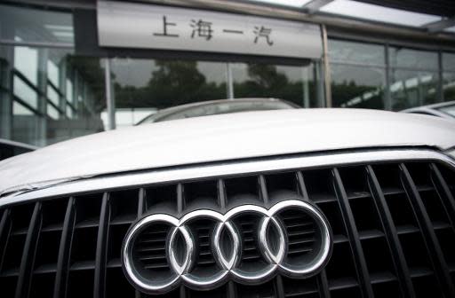 German luxury car brand Audi was investigated by Chinese authorities