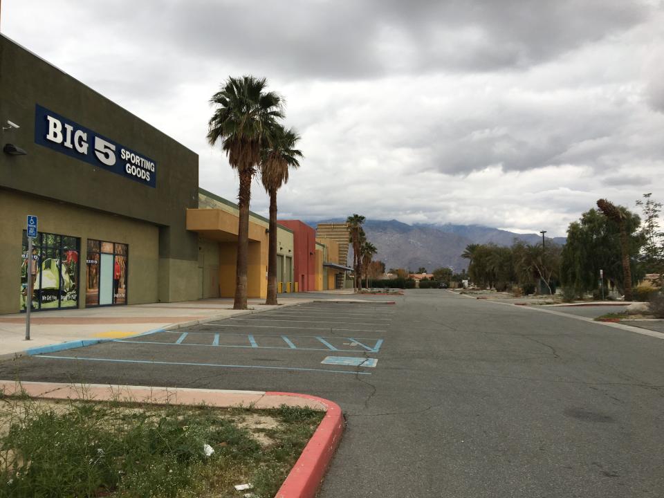 A Big 5 Sporting Goods store is pictured in California.