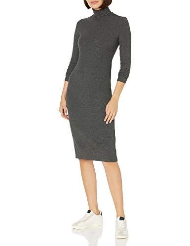 7) Daily Ritual Turtleneck Midi Dress