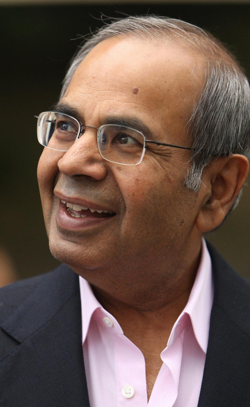 Gopi Hinduja topped the annual Rich List alongside his brother Sri (Dominic Lipinski/PA) (PA Archive)