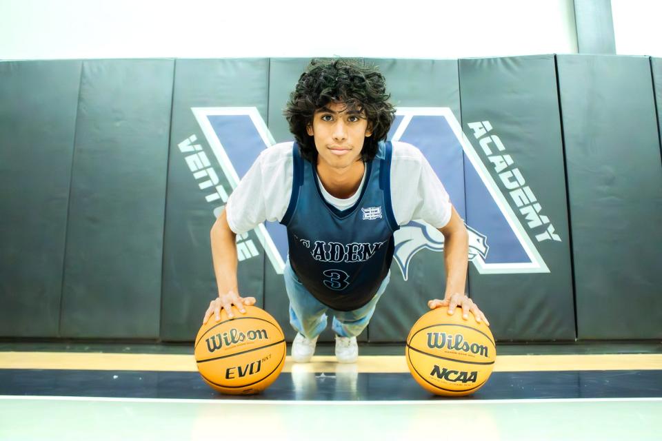 Representing Venture Academy High School, Marcos Rosales was voted The Record’s 2023 Fan Favorite Preseason player of the Year award.