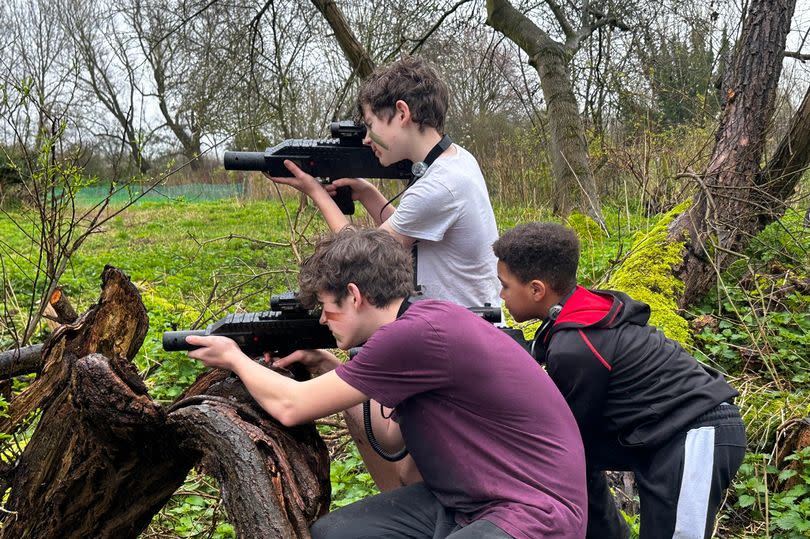 A new laser tag attraction is set to open at Milton Country Park -Credit:ZAPT Laser Tag