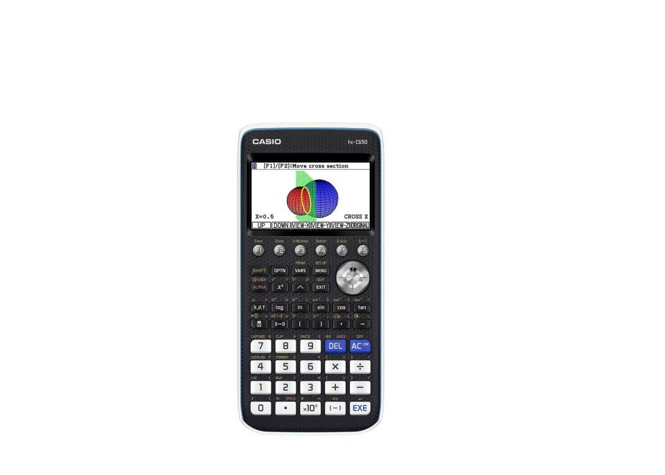 3) PRIZM FX-CG50 Color Graphing Calculator