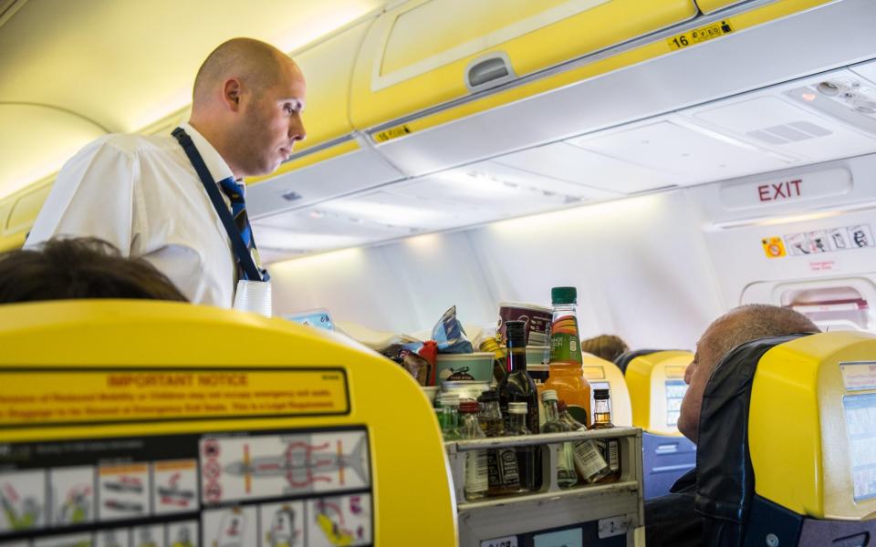 Ryanair cabin