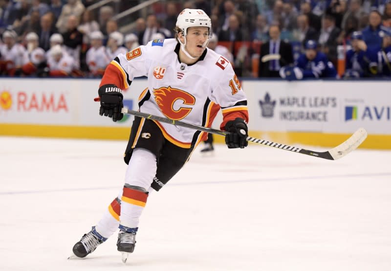 NHL: Calgary Flames at Toronto Maple Leafs