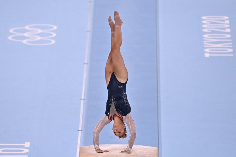 <p>After the Tokyo Olympics she is planning to retire from gymnastics. She will not compete in her senior season at Utah.</p> 