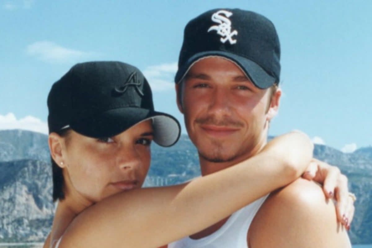 Victoria Beckham posted a romantic throwback of her and husband David on Valentine’s Day  (Victoria Beckham/Instagram)