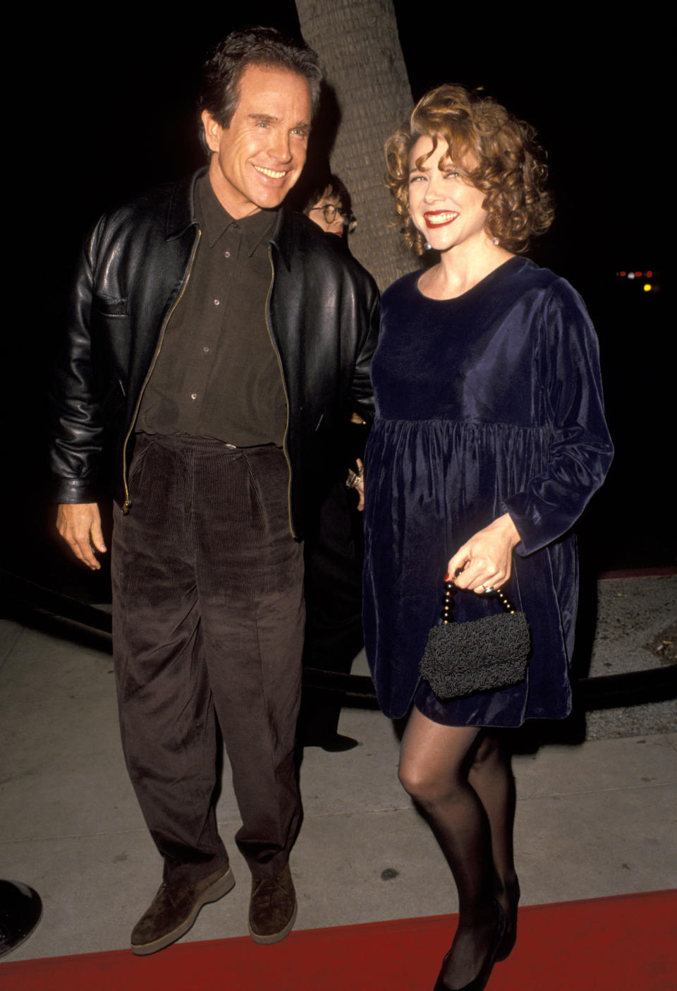 Warren Beatty & Annette Bening married in March 1992.