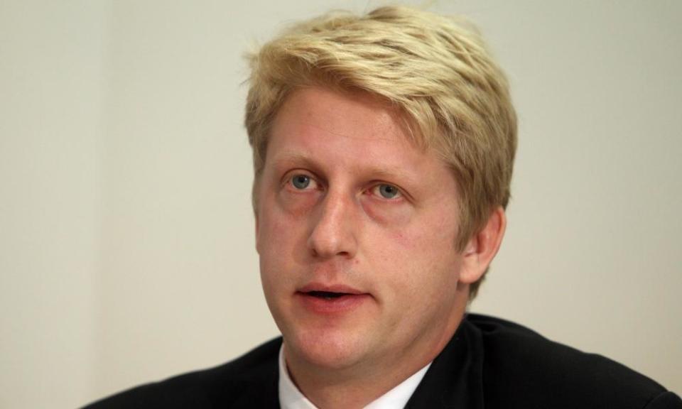 Universities minister Jo Johnson