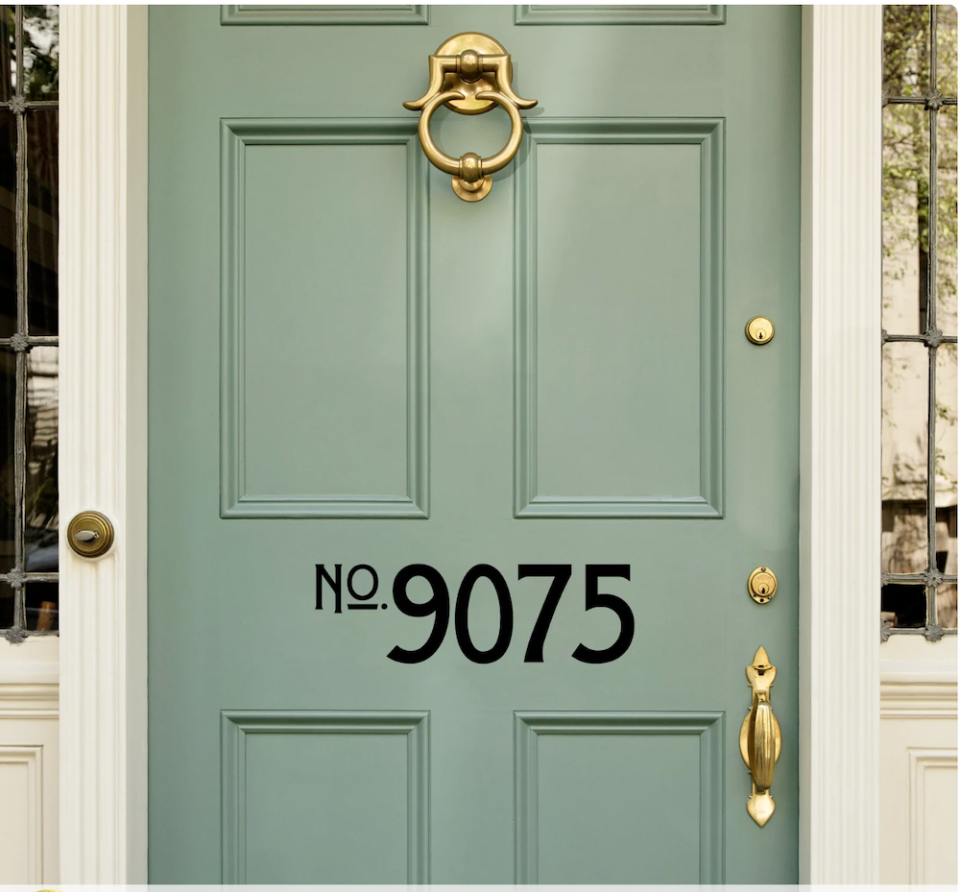 Address Numbers for Curb Appeal