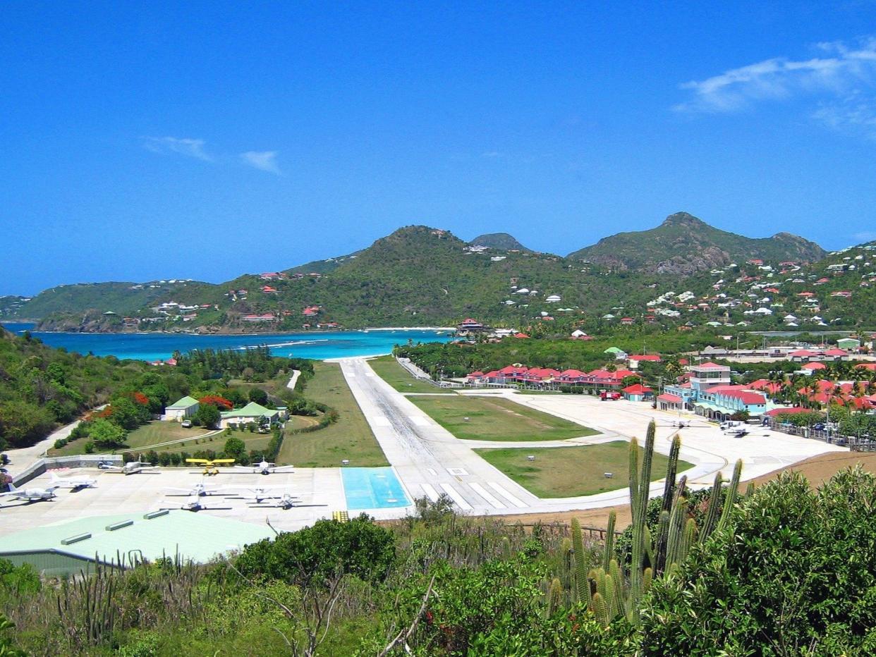 St Gustaf Airport St Barths