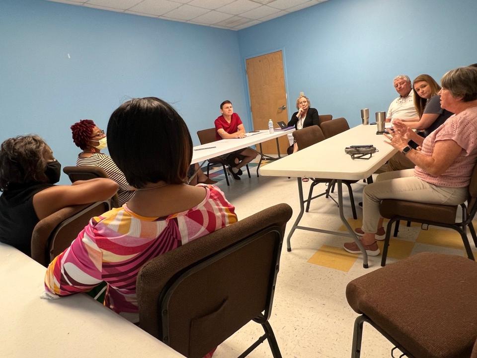 Wakulla County residents met September 27 to discuss how to find money to pay for a ground penetrating survey of 20 acres next to Richardson Family Cemetery