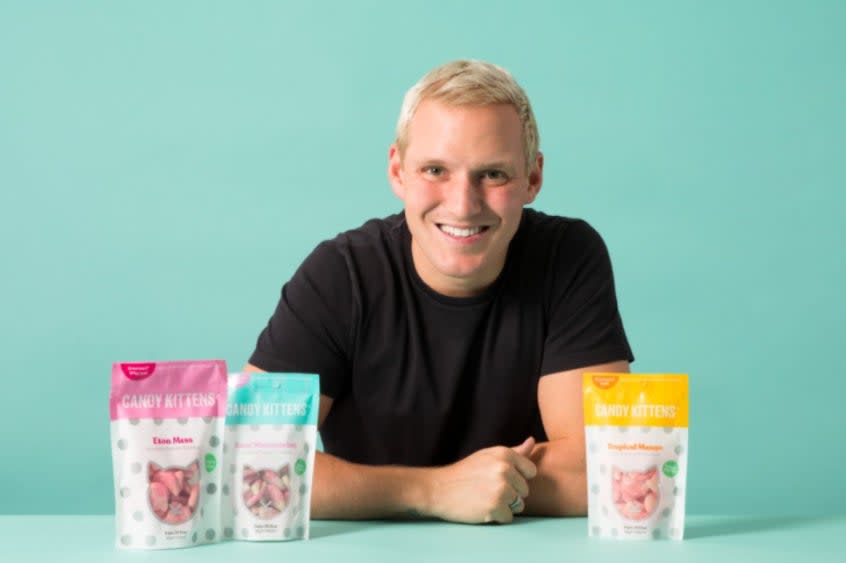 <p>Jamie Laing is quitting Made in Chelsea to focus on his confectionary business</p> (Candy Kittens)